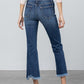 Denim Lab USA High Stretch Frayed Hem Crop Jeans - Whimsical Appalachian Boutique