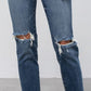 Denim Lab USA Ripped Boyfriend Jeans - Whimsical Appalachian Boutique