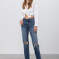 Denim Lab USA Ripped Boyfriend Jeans - Whimsical Appalachian Boutique