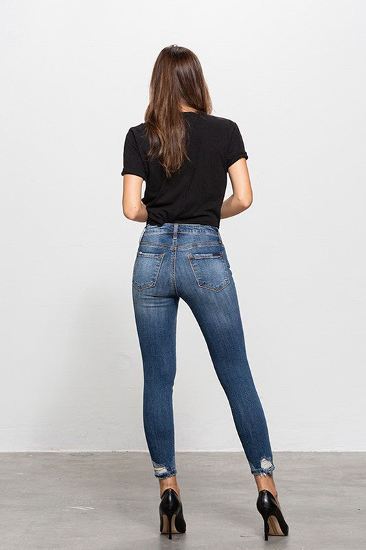 Insane Gene Mid-Rise Ankle Skinny Jeans - Whimsical Appalachian Boutique