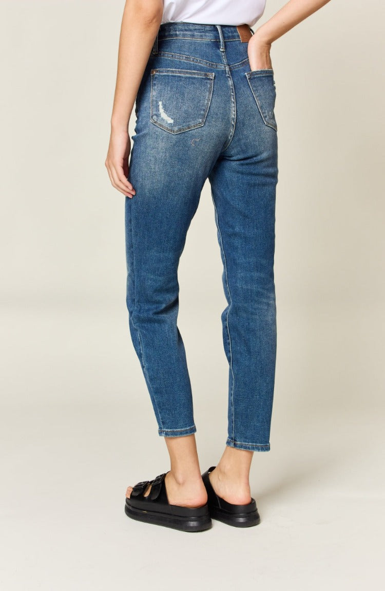 Judy Blue Tummy Control Slim Jeans - Whimsical Appalachian Boutique