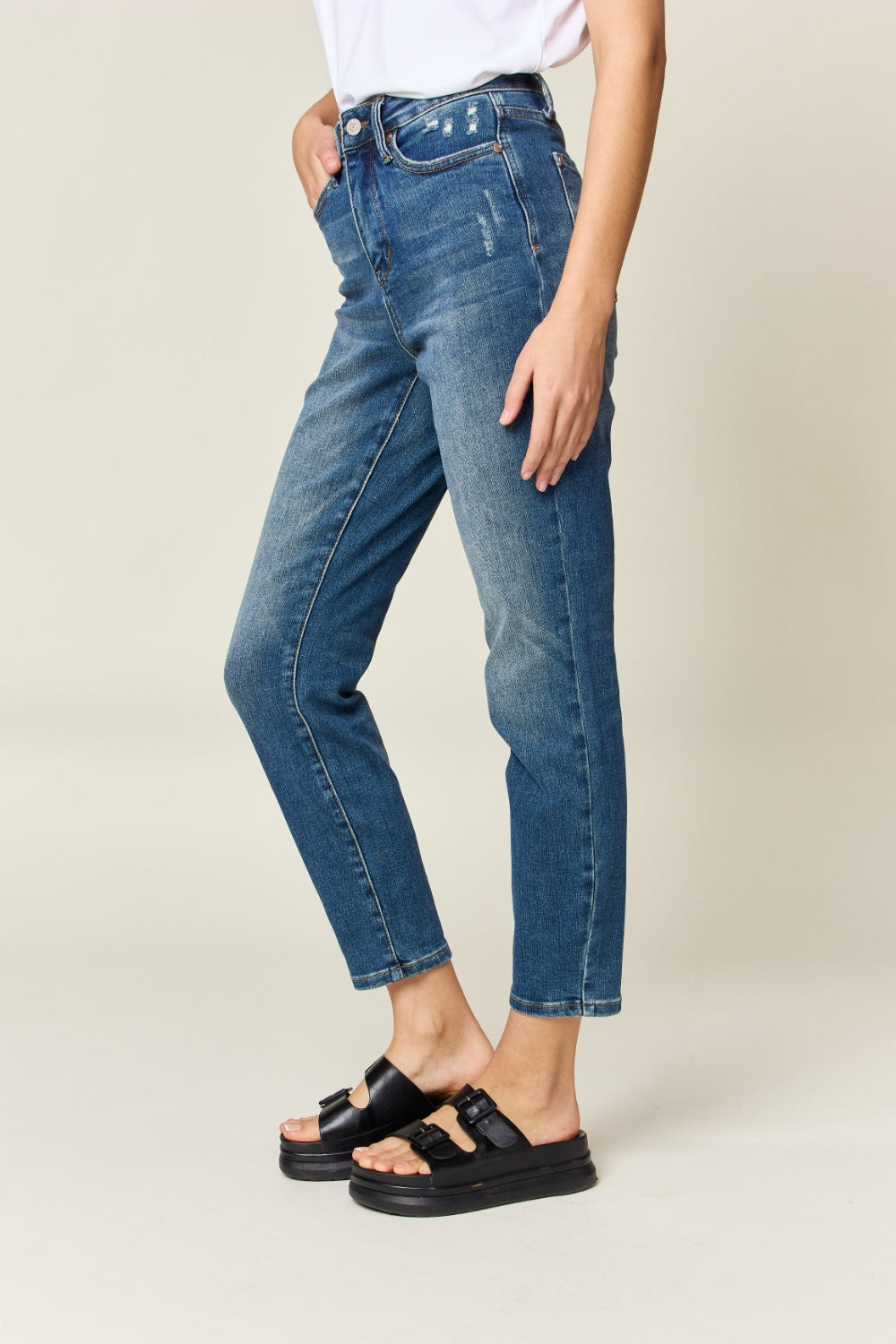 Judy Blue Tummy Control Slim Jeans - Whimsical Appalachian Boutique