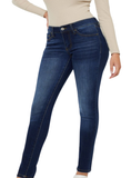 Kancan Mid Rise Gradient Skinny Jeans - Whimsical Appalachian Boutique