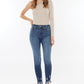 Kancan Raw Hem High Waist Cropped Jeans - Whimsical Appalachian Boutique