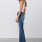 Denim Lab USA Mid Rise Flare Jeans - Whimsical Appalachian Boutique