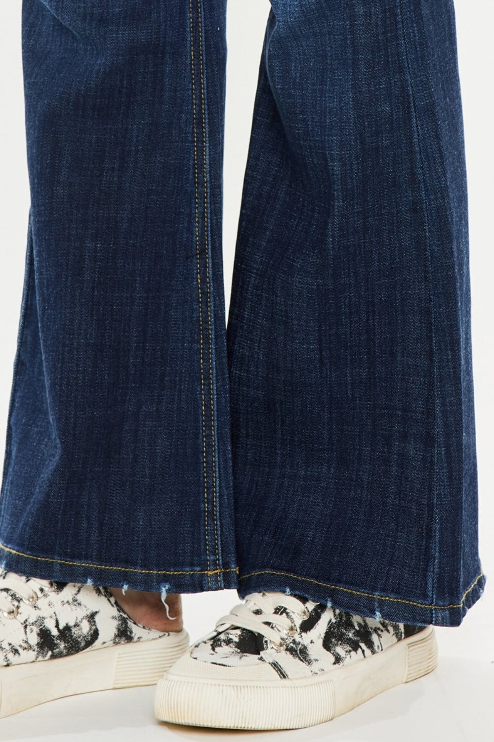 Kancan Dark Mid Rise Flare Jeans - Whimsical Appalachian Boutique