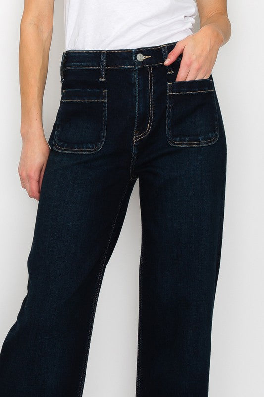 Artemis Vintage High Rise Modern Wide Jeans