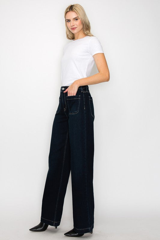 Artemis Vintage High Rise Modern Wide Jeans - Whimsical Appalachian Boutique