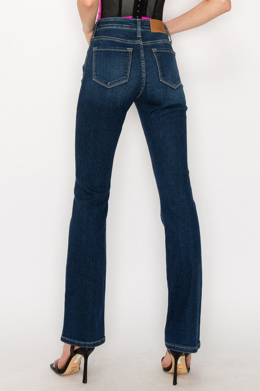 Artemis Vintage High Rise Skinny Bootcut Jeans