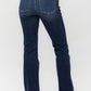 Judy Blue Frayed Hem Bootcut Jeans - Whimsical Appalachian Boutique