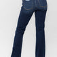 Judy Blue Frayed Hem Bootcut Jeans - Whimsical Appalachian Boutique