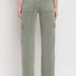 VERVET High Rise Cargo Straight Jeans - Whimsical Appalachian Boutique