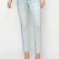 RISEN High Rise Distressed Skinny Jeans - Whimsical Appalachian Boutique