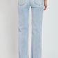 RISEN High Rise Distressed Wide Leg Jeans - Whimsical Appalachian Boutique