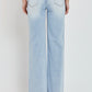 RISEN Wide Leg V Dipped Front Waist Jeans