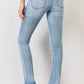 Kancan Mid Rise Y2K Slit Bootcut Jeans - Whimsical Appalachian Boutique