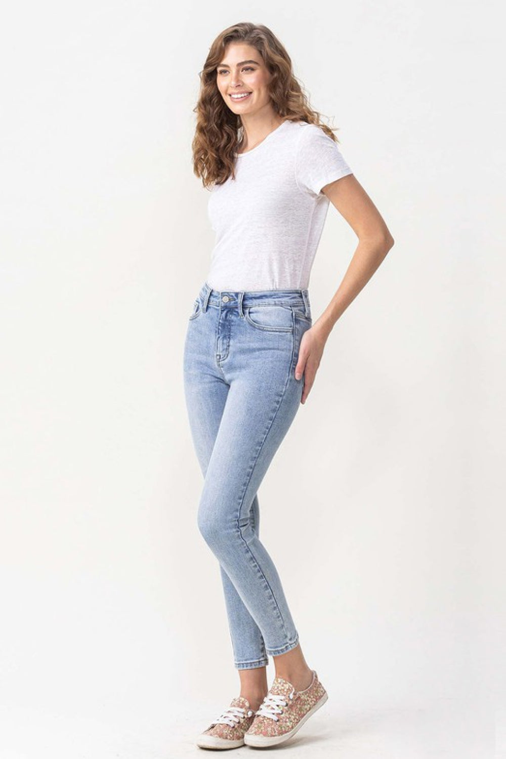 Lovervet Talia High Rise Crop Skinny Jeans - Whimsical Appalachian Boutique