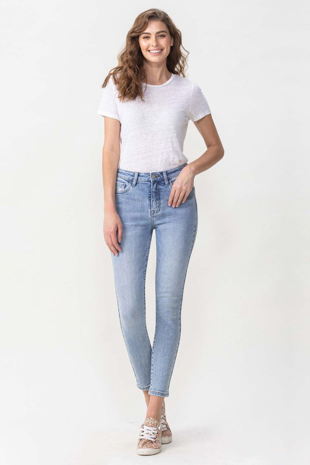 Lovervet Talia High Rise Crop Skinny Jeans - Whimsical Appalachian Boutique