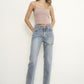 Denim Lab USA High Waist Straight Jeans - Whimsical Appalachian Boutique