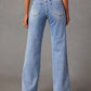 High Waist Straight Jeans with Pockets - Whimsical Appalachian Boutique