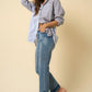 Denim Lab USA High Rise Released Hem Straight Leg Jeans - Whimsical Appalachian Boutique