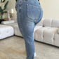 Judy Blue High Waist Cuff Hem Skinny Jeans - Whimsical Appalachian Boutique