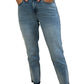 Judy Blue Mid Rise Rigid Magic Release Hem Jeans - Whimsical Appalachian Boutique