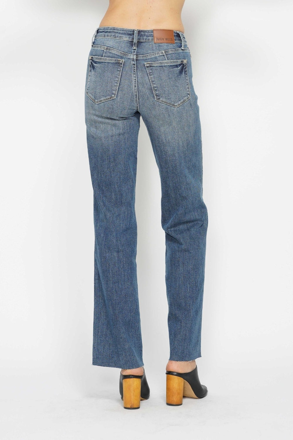 Judy Blue Tummy Control Straight Leg Jeans - Whimsical Appalachian Boutique