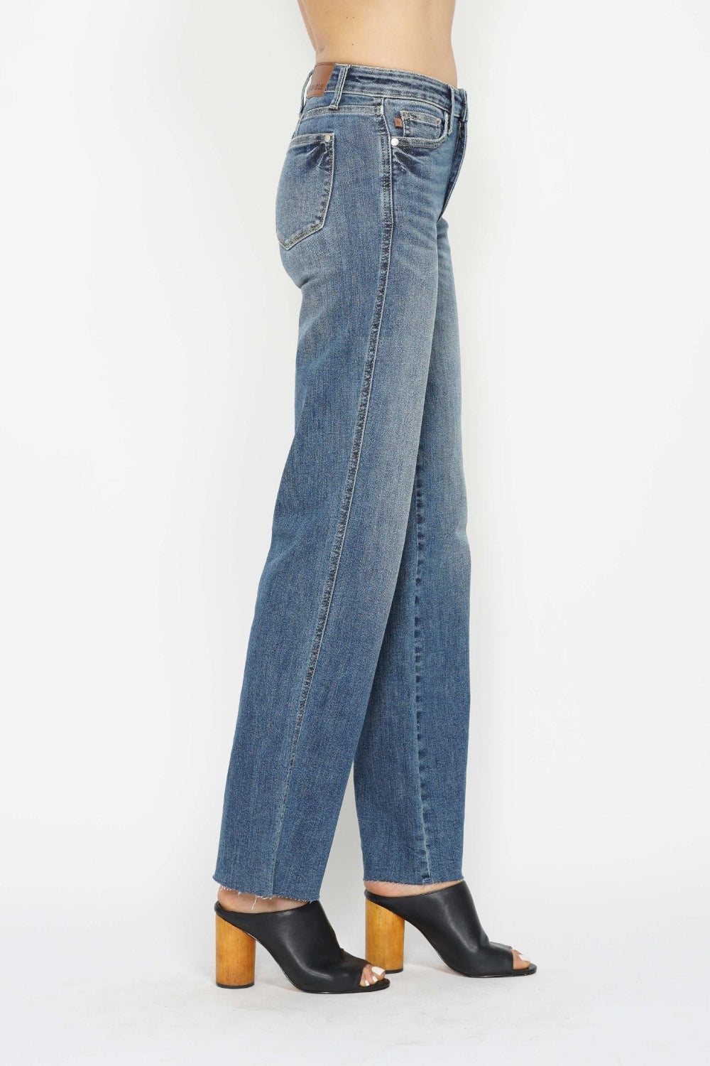 Judy Blue Tummy Control Straight Leg Jeans - Whimsical Appalachian Boutique