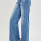 RISEN High Rise Frayed Hem Wide Leg Jeans - Whimsical Appalachian Boutique