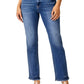 RISEN Mid Rise Slim Straight Jeans - Whimsical Appalachian Boutique