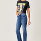 RISEN Mid Rise Slim Straight Jeans - Whimsical Appalachian Boutique