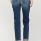 Flying Monkey Cuffed Stretch Boyfriend Jeans - Whimsical Appalachian Boutique