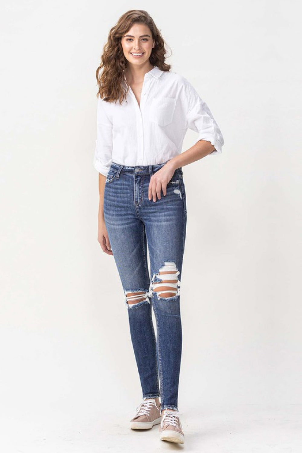 Lovervet Hayden High Rise Skinny - Whimsical Appalachian Boutique