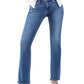 Flying Monkey Low Rise Slim Bootcut Jeans - Whimsical Appalachian Boutique