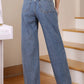 Lilou Mid-Rise Straight Leg Denim Jeans - Whimsical Appalachian Boutique