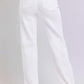 RISEN High Waist Straight Jeans - Crisp White - Whimsical Appalachian Boutique