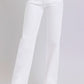 RISEN High Waist Straight Jeans - Crisp White - Whimsical Appalachian Boutique