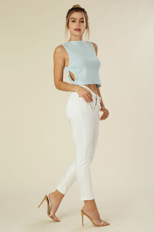 Lilou White Skinny Jeans - Whimsical Appalachian Boutique