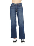 Front view of Judy Blue high waist tummy control jeans in medium wash.
