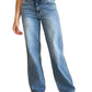 Wardrobe staple with Judy Blue High Waist Wide Leg Jeans, a must-have denim piece.