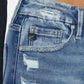 Versatile slim straight Kancan jeans perfect for casual and dressy outfits.
