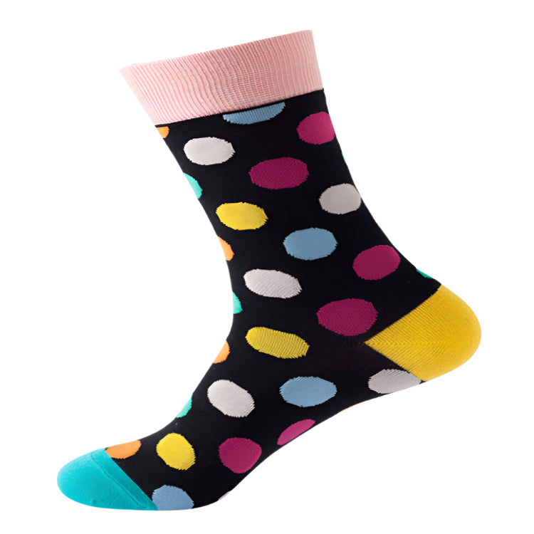 Multicolor Polka Dot Socks