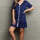 MOON NITE Button Down Sleep Dress - Whimsical Appalachian Boutique