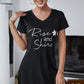 RISE AND SHINE Contrast Lace T-Shirt Dress - Whimsical Appalachian Boutique