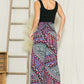 Smocked High Waisted Print Pants - Whimsical Appalachian Boutique