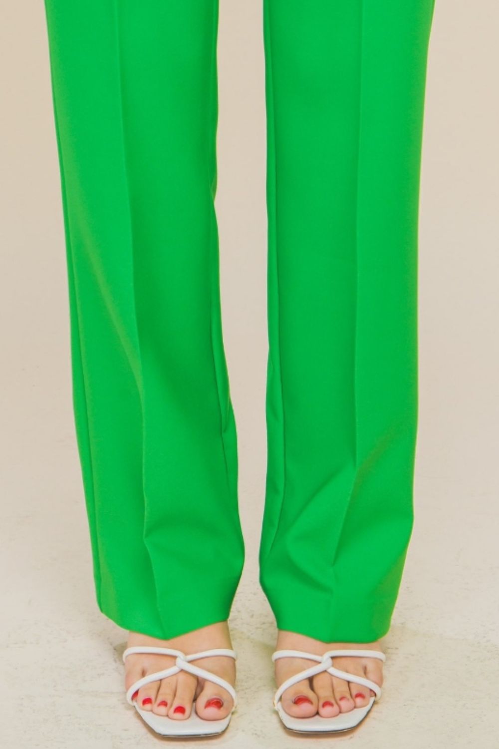 Love Tree High Waist Straight Pants - Whimsical Appalachian Boutique