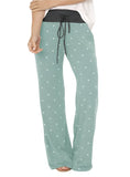 Polka Dot Drawstring Pants