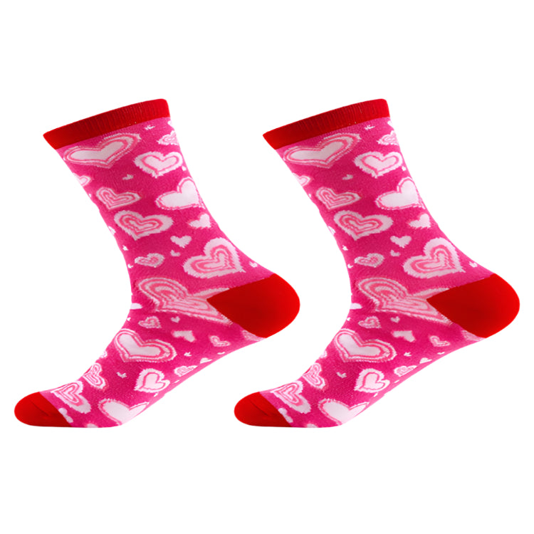 Heart Graphic Socks