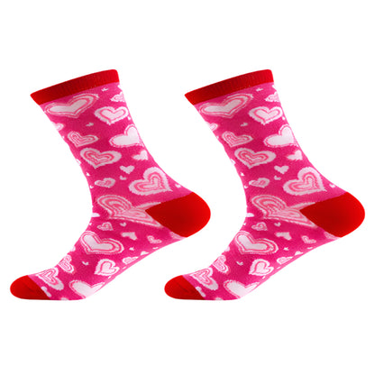 Heart Graphic Socks